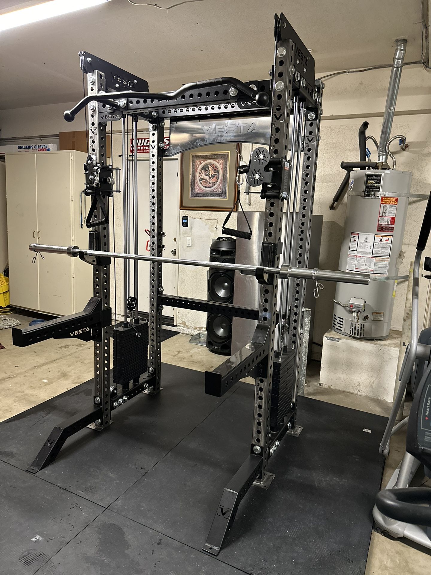 Vesta Fitness PRO SERIES Ultimate Half Rack Functional Trainer