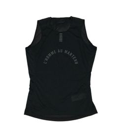 Rapha Pro Team Sleeveless Base Layer Shirt Mens Large L Black Mesh Tank Top Gym