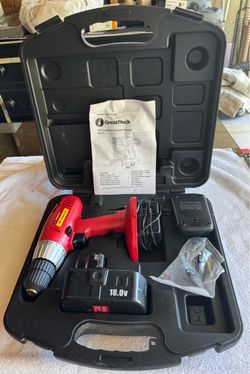 GreatNeck 18V Cordless Variable Speed 80133