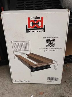 New Under Bed Blocker for Pets