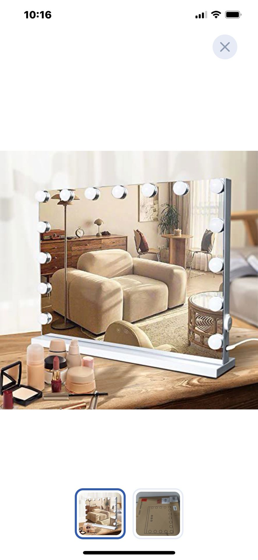 Hollywood Vanity Mirror