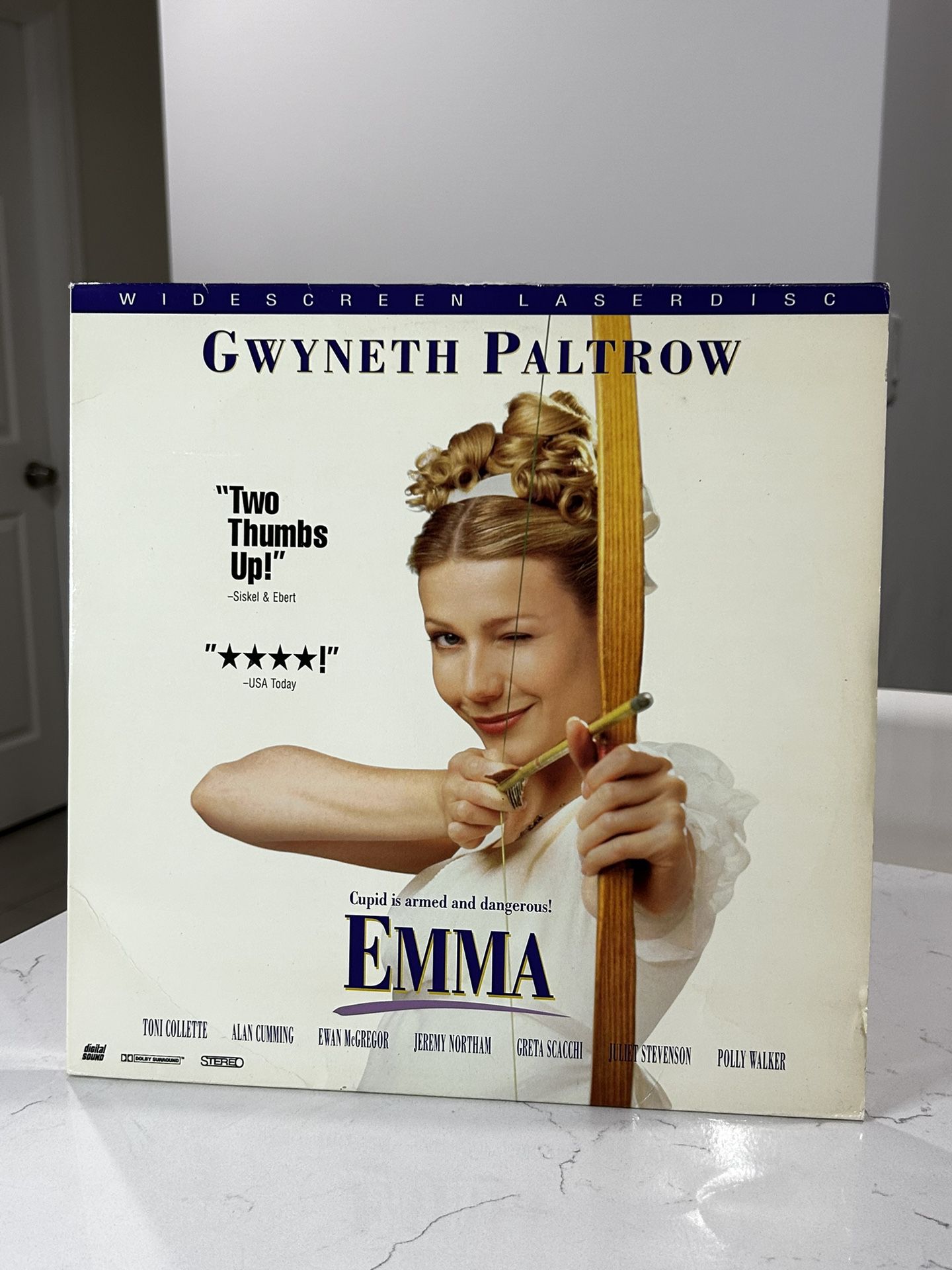 EMMA Gwyneth Paltrow Laserdisc Cupid is Armed and Dangerous Widescreen 
