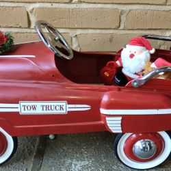 Vintage Tow Truck Pedal Car