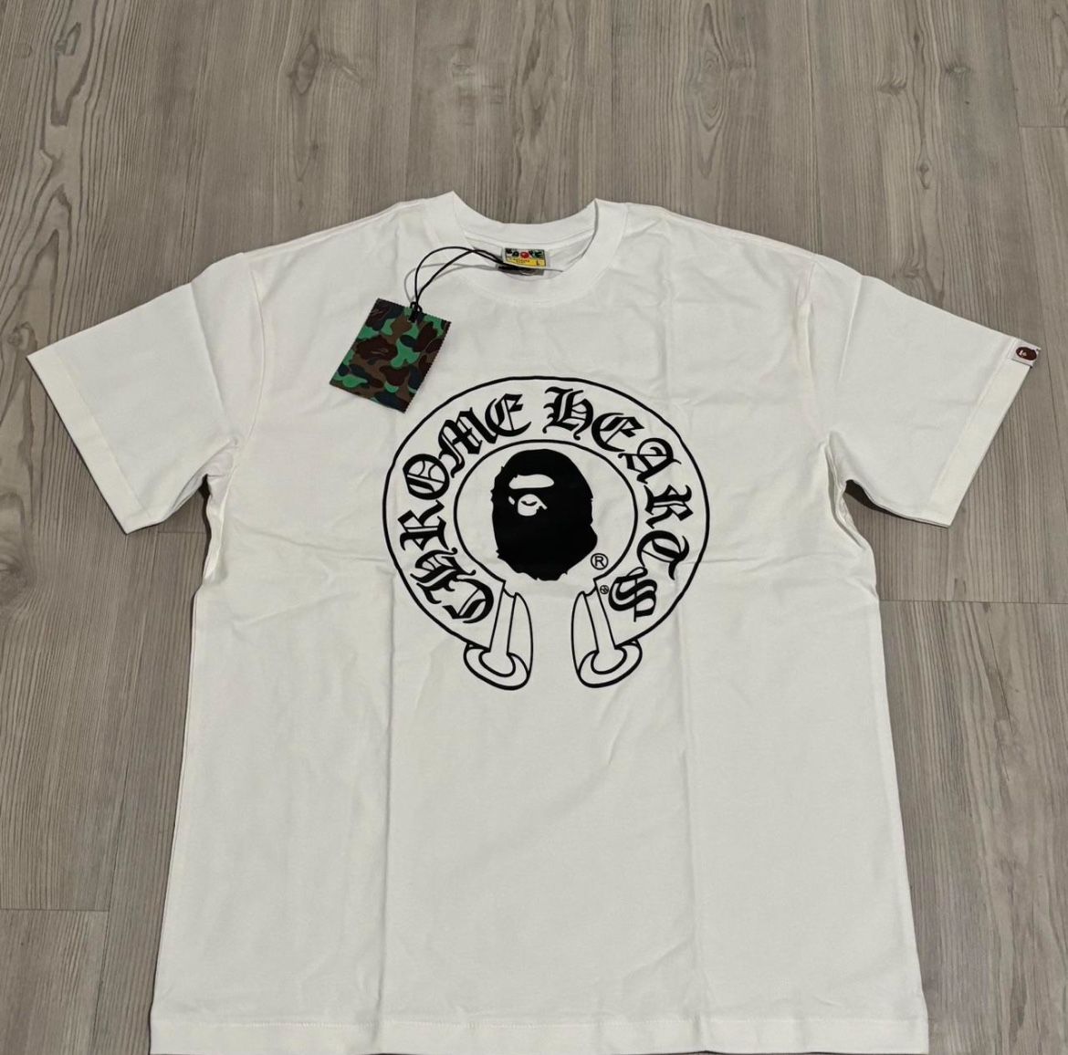 Chrome hearts X A bathing ape tshirt