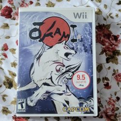 Okami Nintendo Wii Box And Manuel Only