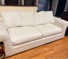 Pure white like new moving must go size 6x39