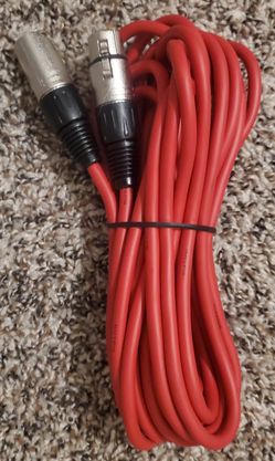 Professional XLR Microphone Cable 20'