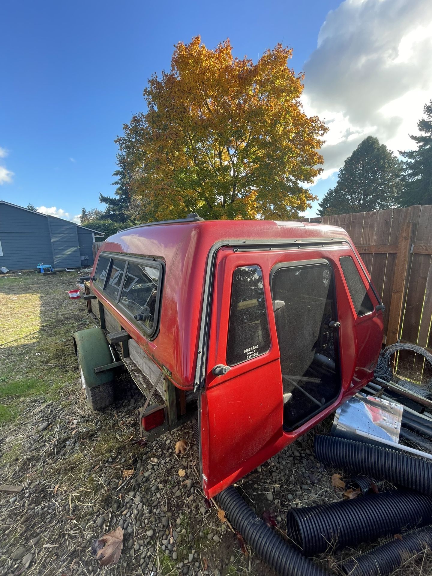 Silverado/sierra Long Bed Canopy Camper 
