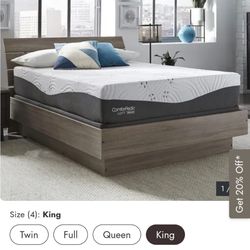 ComforPedic memory foam mattress (ONLY mattress)