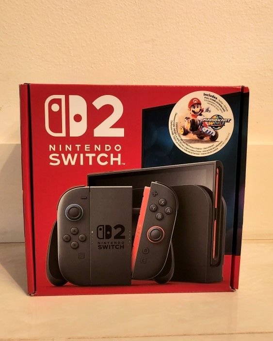 Nintendo Switch 2 + Mario Kart (UN- OPENED)