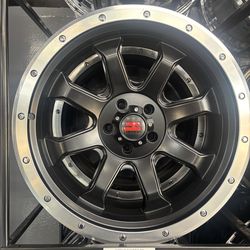 20x10 5x127/139 Havok wheels