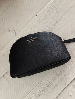 Kate Spade New York Shimmy Glitter Small Cosmetic Case