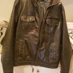 Vintage. Levi's Leather Jacket