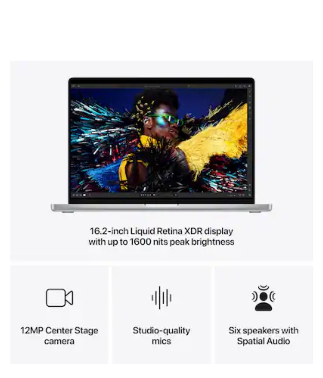 Brand New Apple Black Friday Deal!- MacBook Pro 16-inch Laptop - Apple M4 Pro chip Built for Apple Intelligence - 48GB Memory - 512GB SSD - Silver