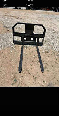 Bobcat MT100 Mini Skid Steer Pallet Fork Attachment – Heavy Duty