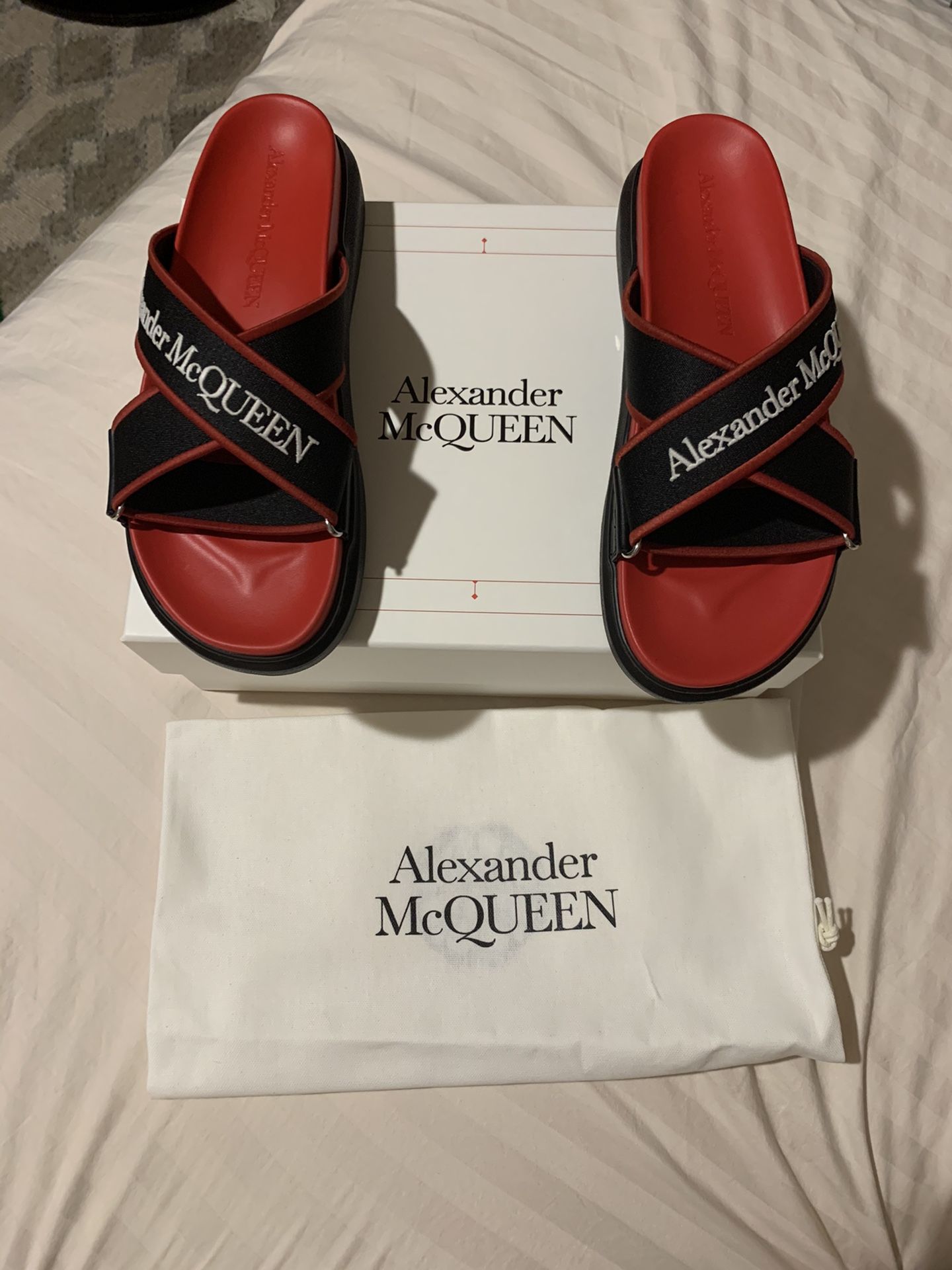 Mcqueen Logo Alexandra Mcq Brand New Alexander McQueen Logo Strap