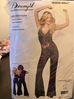 Brand new never opened Women’s disco Halloween costume