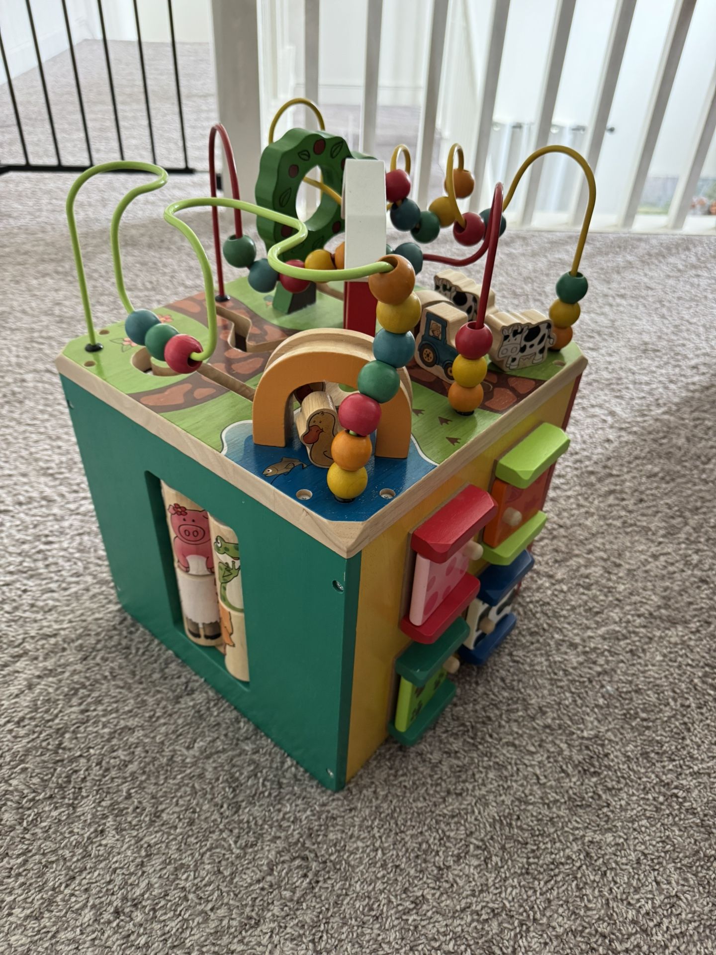 Baby Toy Wooden Box