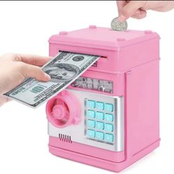 Saving Toy Bank For Kids (pink)