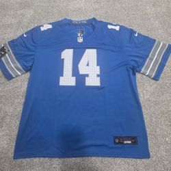 AMON RA ST BROWN -DETROIT LIONS SEAMLESS GAME STYLE JERSEY--(XXL)