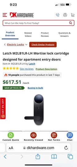 Latch Mortise Lock Cartridge