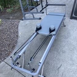 Pilates Reformer, Foldable Aluminum