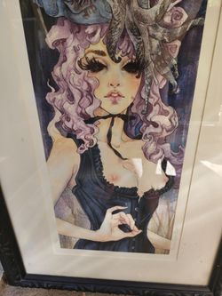 Danni Luo framed print