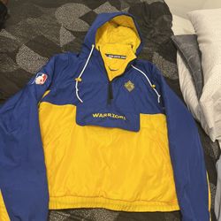 Brand Men Pull Over Golden State Jacket Size Large 