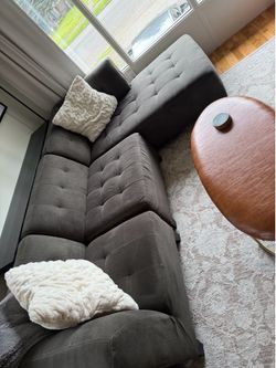 3 piece grey sectional