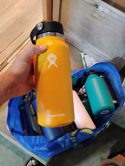 Stanley And Hydroflask Water Bottles