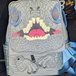 Loungefly Jurassic Park Blue Backpack 