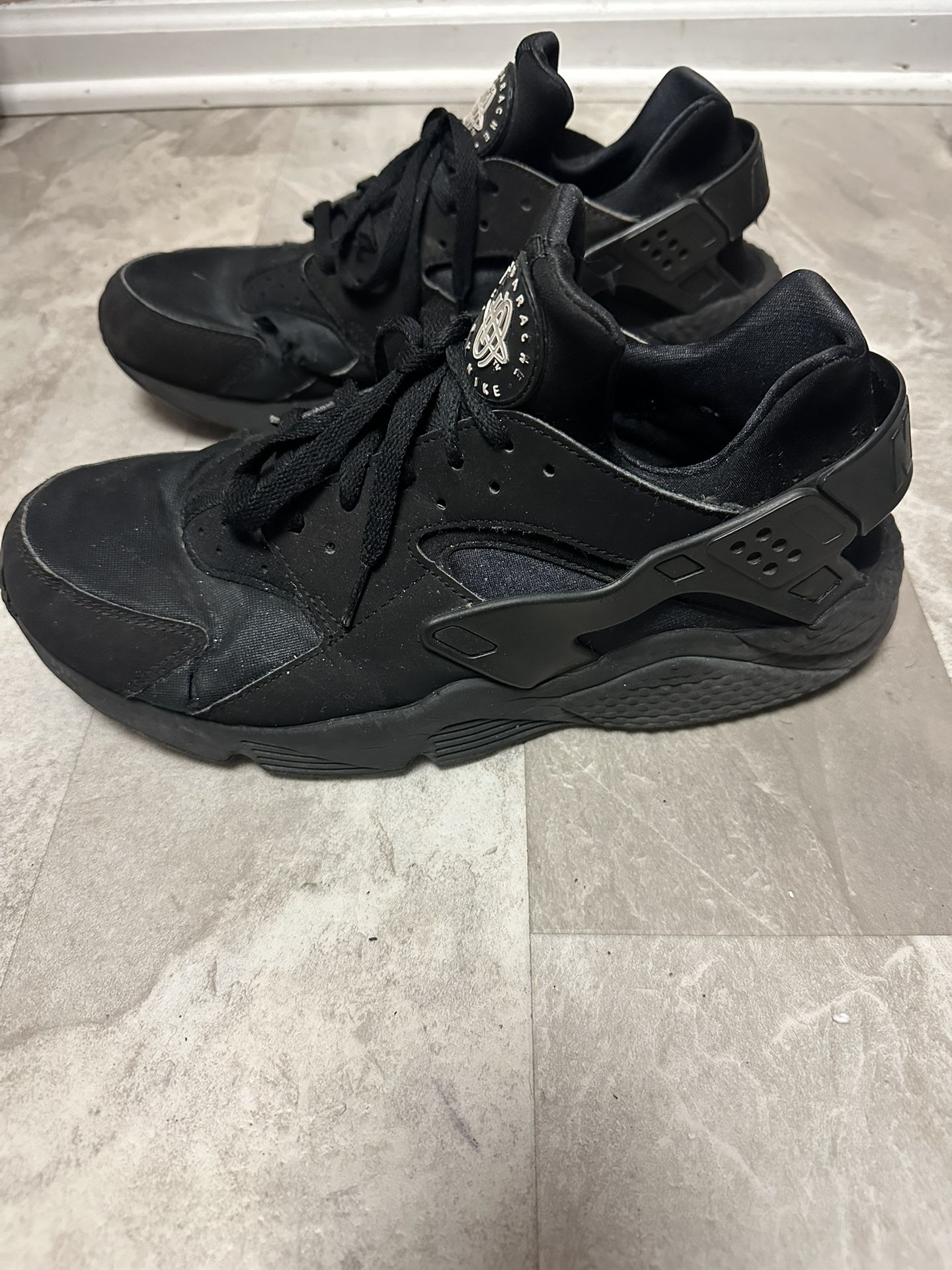 Nike Air Huarache 'Triple Black' men 12