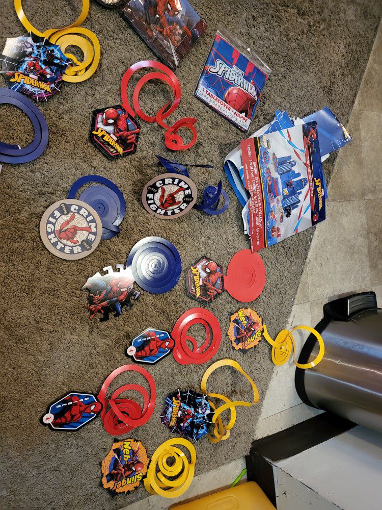 Spiderman Party Decorations 