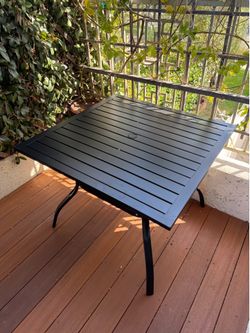 Metal Patio Table