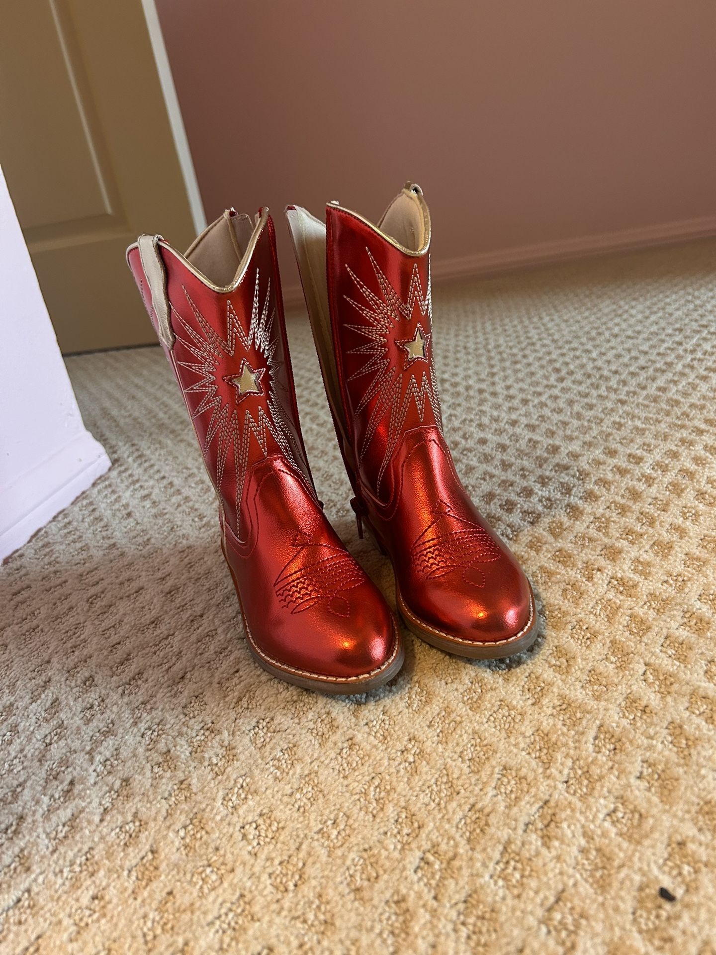 Toddler Western Red Boots