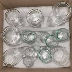 Box Of Flower Vases 
