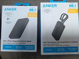 Anker Power Banks, new in box