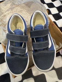 Kids Navy Old School vans