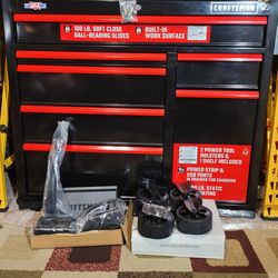 Craftsman 2000 Series Steel Rolling Tool Cabinet [CMST24179BK] (41L×18W×41H)...USADO_USED $399 PRECIO FIJO_FIRM PRICE