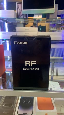 Canon RF 45mm f1.2