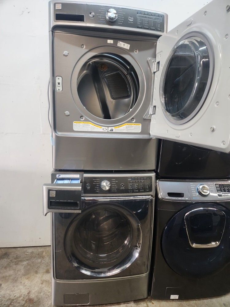 KENMORE ELITE SET STEAM WASHER AND ELECTRIC DRYER JUMBO