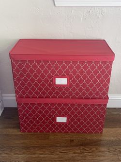 Ornament & Storage Containers (2)