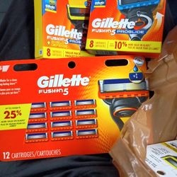 Gillette Fusion5 Proglide Razor Cartridges 