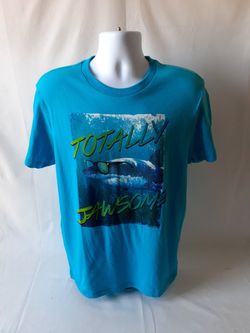 Aeropostale boys blue short sleeve graphic t-shirt size M