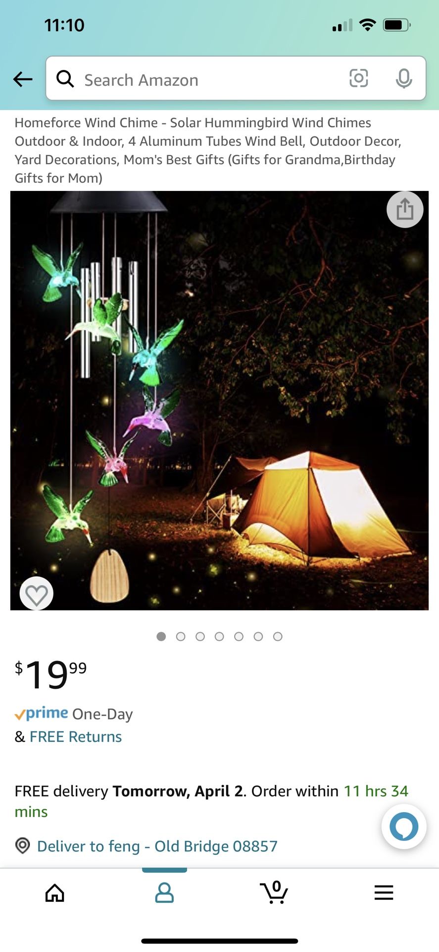 Solar Wind Chimes