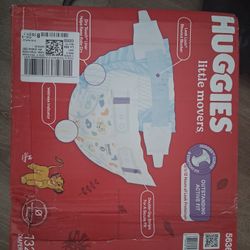 Huggies Size 3 132 Diapers 25$