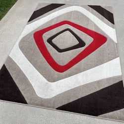 Cool Modern Style Area Rug (5’3”x6’5”)