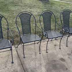 Outdoor Metal Patio Chairs 