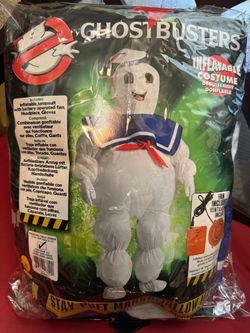 Like New!!! Ghostbuster  inflatable costume size 5-7 kids