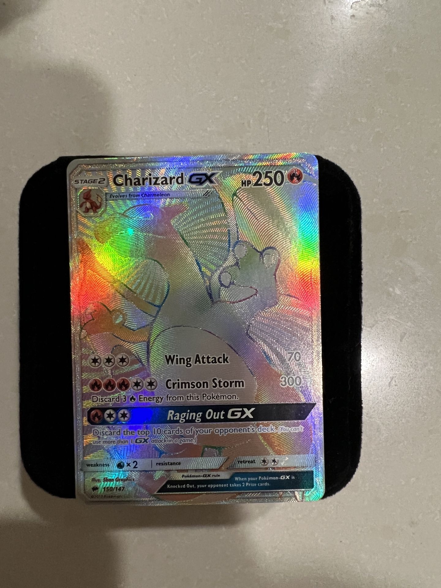 Rainbow Charizard, Gx Burning Shadows 